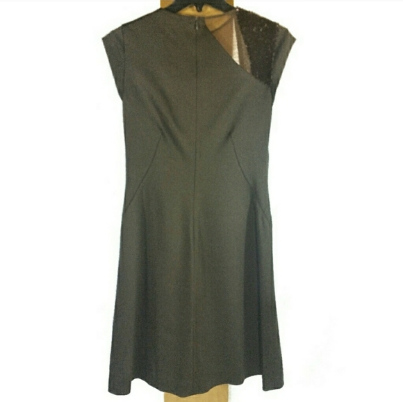 Worth Sequin Formal A-line Cocktail Dress (B) - Picture 8 of 9